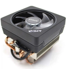 AMD Wraith Prism LED RGB 712-000075 AM4 AM5 Uyumlu 105W İşlemci Soğutucu Fan RGB Aydınlatmalı Hava Soğutma