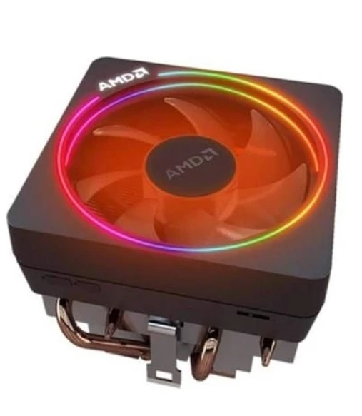 AMD Wraith Prism LED RGB 712-000075 AM4 AM5 Uyumlu 105W İşlemci Soğutucu Fan RGB Aydınlatmalı Hava Soğutma