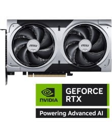 MSI GEFORCE RTX 5060 TI 8G VENTUS 2X OC PLUS 8GB GDDR7 128B DX12 PCIE 5.0 X16 (3XDP 1XHDMI)