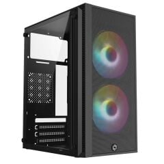 Frisby FC-8970G 300W 2 Adet Rainbow Fanlı Mini-Tower Gaming Kasa