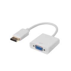 Hytech HY-DS15 DisplayPort Erkek to VGA Dişi 20cm Dönüştürücü Kablo