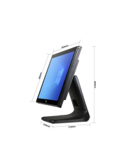 Tiwox TP-7610 Intel Core i7-10510U 8GB DDR4 RAM 128GB SSD 18.5'' Kapasitif Dokunmatik Endüstriyel POS PC