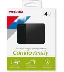 Toshiba Canvio Ready 4TB 2.5'' USB 3.2 Gen 1 Taşınabilir Harici Disk (HDTP340EK3CA)