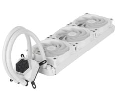 SilverStone SST‑PF360W‑ARGB‑V2 Intel‑AMD Uyumlu 360 mm Beyaz All‑in‑One Sıvı İşlemci Soğutucu ARGB Aydınlatmalı