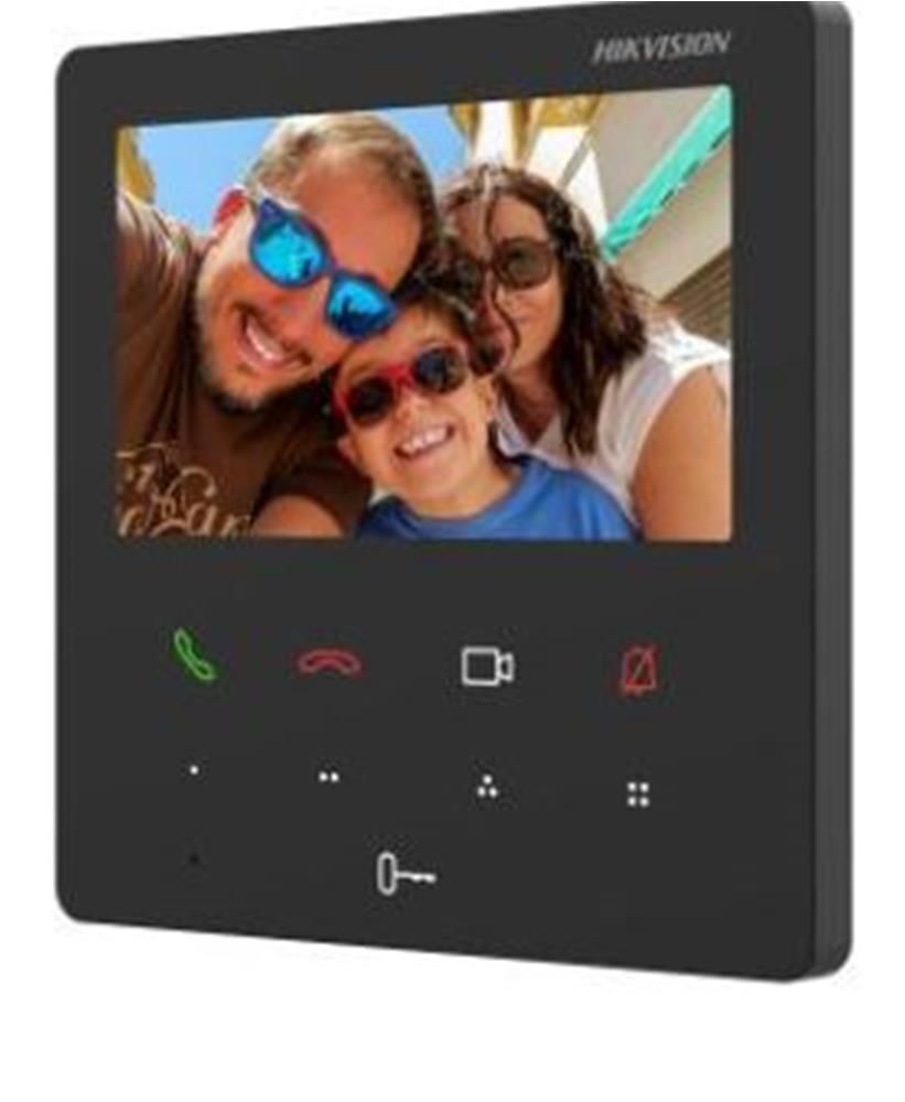 Hikvision DS-KH6110-WE1 4.3 İnç Renkli Ekranlı PoE Destekli IP İnterkom İç Ünite
