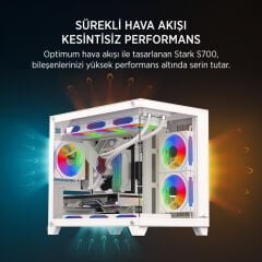 JAMES DONKEY STARK S700 650W BEYAZ GAMING KASA