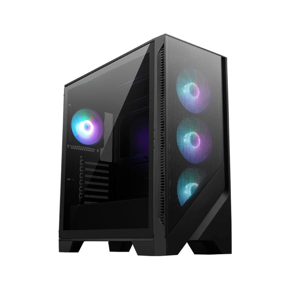 MSI MAG Forge 320R AIRFLOW Temperli Cam 4x120mm ARGB Fanlı ATX Gaming Bilgisayar Kasası
