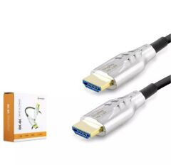 Hadron HDX2047 HDMI Kablo PVC 8K 60Hz 2.1V Optic OD8.0 10 Metre Siyah