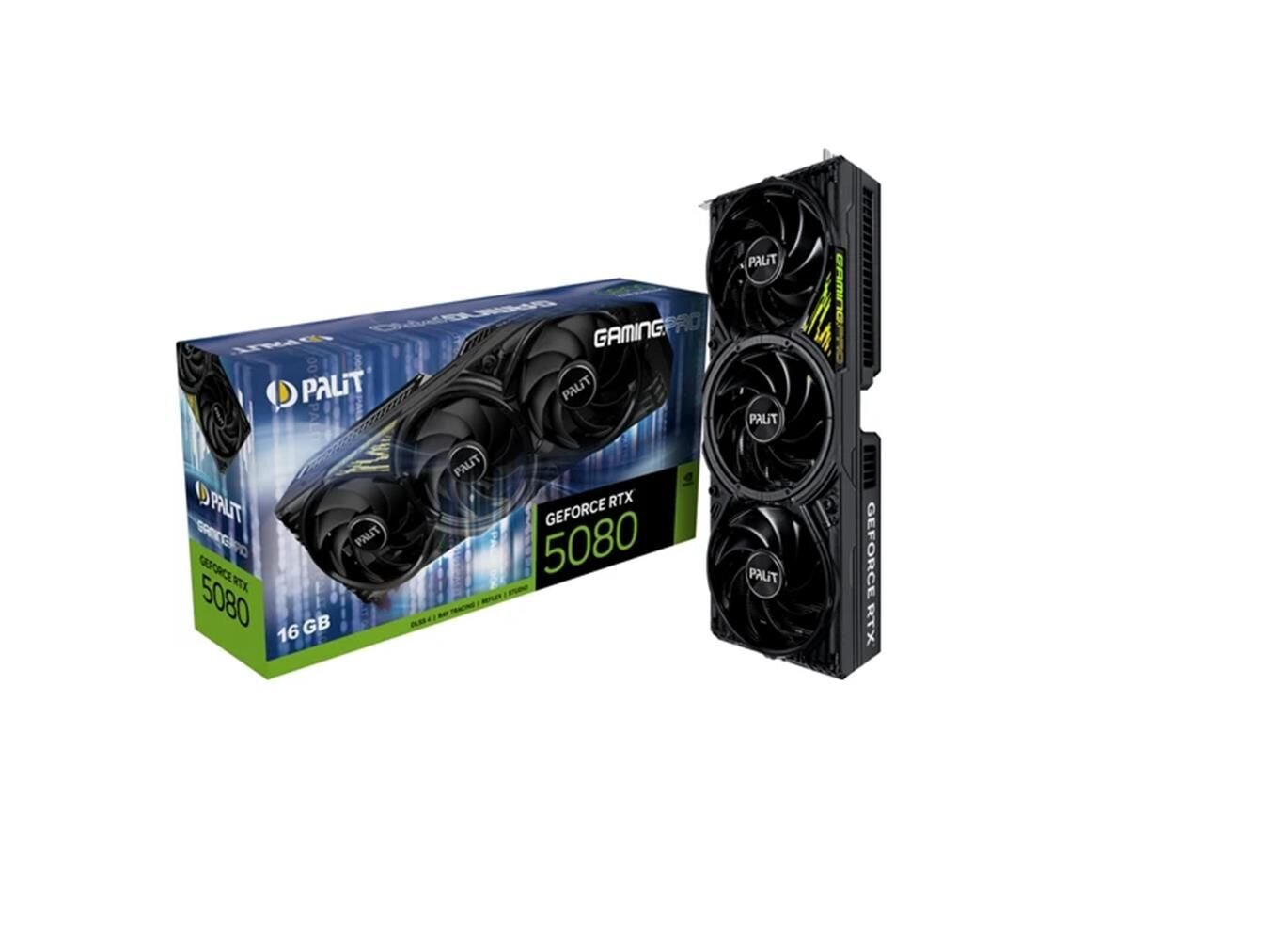 Palit NVIDIA GeForce RTX 5080 GamingPro 16GB GDDR7 256-Bit Ekran Kartı - NE75080019T2-1031A