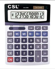 CSL CS-2385 12 Haneli Oynar Başlıklı Masaüstü Hesap Makinesi