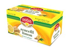 Doğuş Zencefil Limon Karışımlı Bitki Çayı 20 Adet x 2 g (40 g)