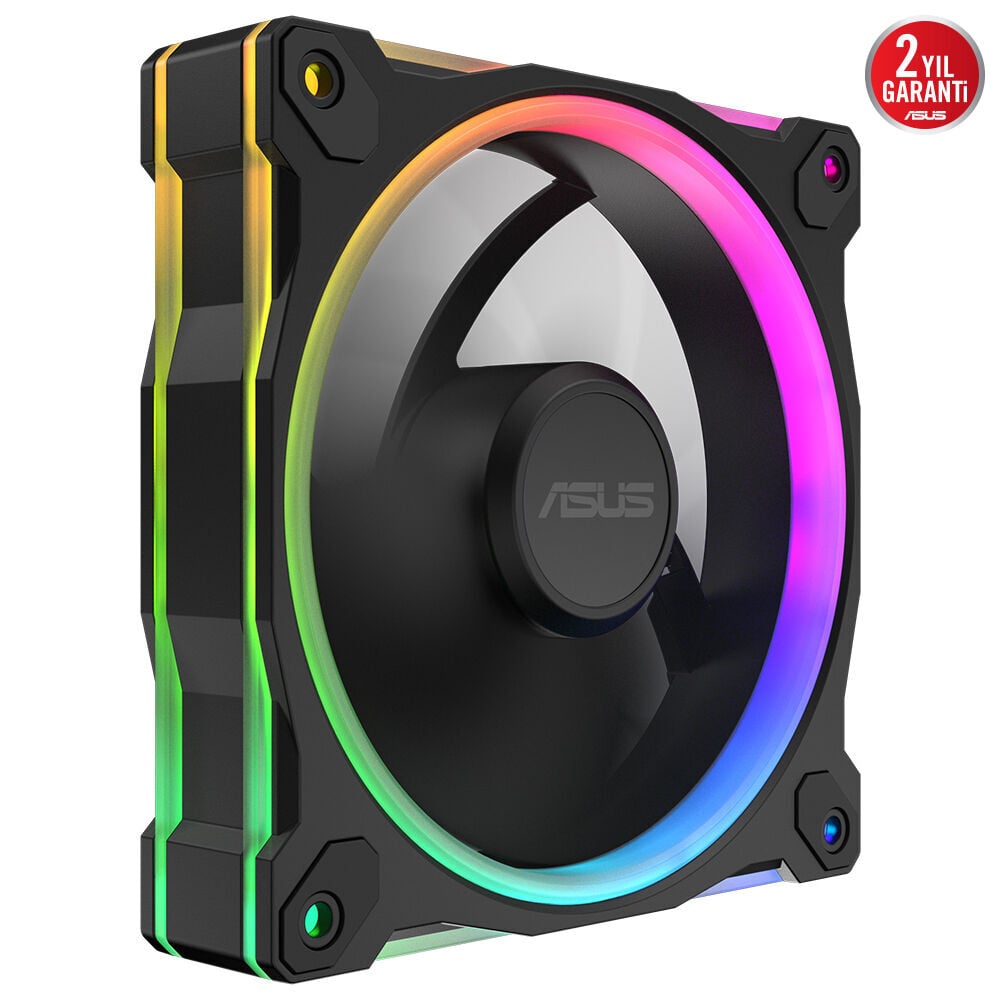 ASUS PRIME MR120 SOĞUTUCU KASA RADYATÖR FANI ARGB 120MM SİYAH 3IN1