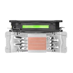 Thermaltake CL‑P052‑AL12SW‑A Riing Silent 12 RGB Sync Edition Intel‑AMD Tüm Soket Uyumlu 4× Ø6 mm Direct‑Touch Isı Borulu 159×140×74 mm 120 mm PWM Fan 150 W TDP CPU Soğutucu