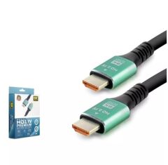 Hadron HDX2044 HDMI Kablo PVC 8K 60Hz 2.1V Optic OD8.0 1.5 Metre Siyah