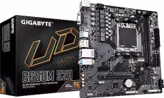 GIGABYTE B650M S2H DDR5 6400(OC) DP HDMI MATX AM5