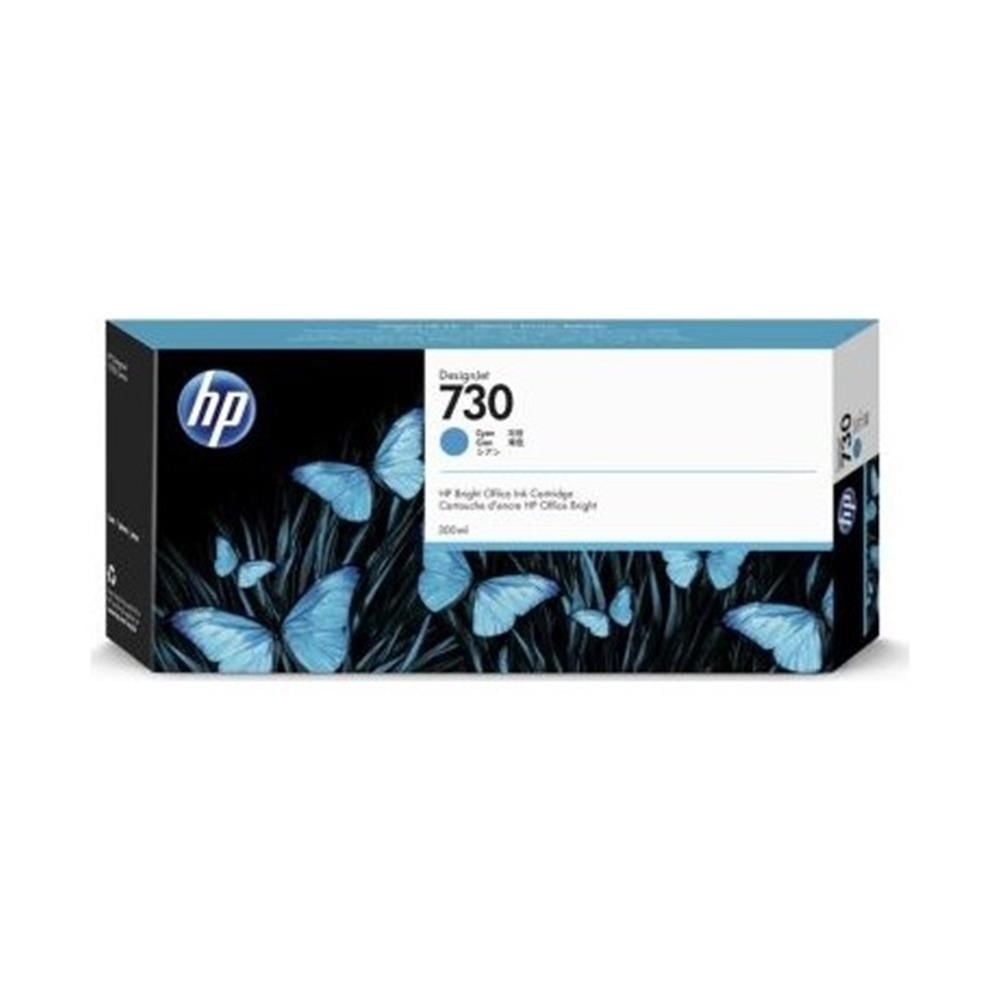 HP 730 Cyan (Mavi) 300 ml Plotter Mürekkep Kartuşu - DesignJet T1700, T1700dr, T1708 Uyumlu (P2V68A)