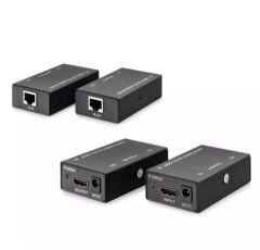 Hadron HDX1342 60m HDMI Extender 1080P Full HD 1.65 Gbps CAT6 Sinyal Uzatıcı Siyah