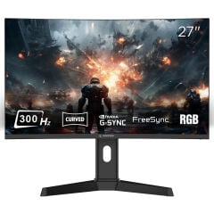 Rampage 27'' DROP DR27C300F Fast VA 1ms  Pivot R1500 Curved FHD Oyuncu Monitörü
