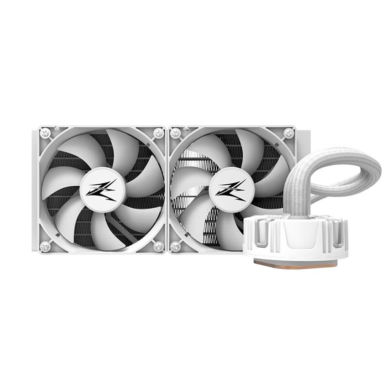 ZALMAN RESERATOR5‑Z24‑WH 240 mm Sıvı Soğutma İşlemci AIO | Dual‑Blade Pompa, 2×120 mm PWM Fan, ARGB Beyaz