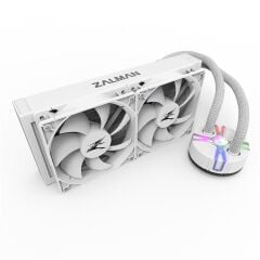ZALMAN RESERATOR5‑Z24‑WH 240 mm Sıvı Soğutma İşlemci AIO | Dual‑Blade Pompa, 2×120 mm PWM Fan, ARGB Beyaz