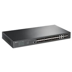 TP-Link Omada TL-SG3428XF 20×SFP + 4×Combo + 4×10G SFP+ Layer 2+ Yönetilebilir Rackmount Switch
