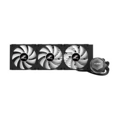 Zalman ALPHA 36 Black 360 mm All‑in‑One RGB Sıvı Soğutucu 3 × 120 mm ARGB Fan PWM Kontrol Intel/AMD Uyumlu Siyah ZM‑ALPHA‑36‑BLACK