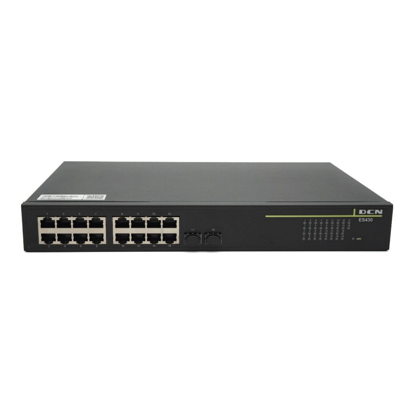 DCN ES430-18P-P 16-Port Gigabit PoE+ + 2-Port SFP Web Smart Yönetilebilir Switch