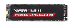 Patriot Viper VP4300 Lite 1TB PCIe Gen4 x4 NVMe M.2 SSD 7400MB/s Okuma 6400MB/s Yazma (VP4300L1TBM28H)