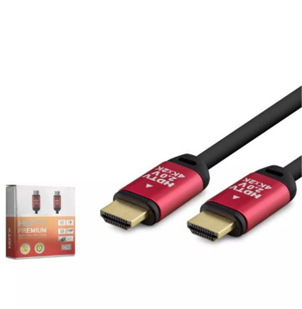 Hadron HDX2041 HDMI Kablo PVC 4K OD8.0 30 Metre Siyah