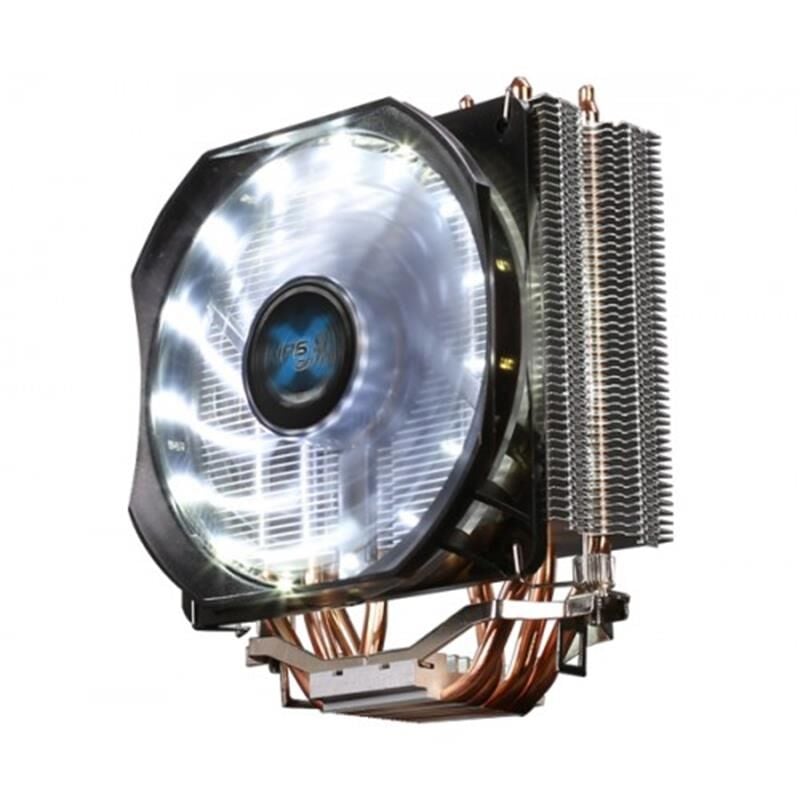 ZALMAN CNPS9X Optima Ultra Quiet PWM 120 mm LED Fanlı CPU Soğutucu – Intel LGA1700/1200/115X ve AMD AM5/AM4/AM3 Uyumlu, 4 DTH Isı Borusu, Maks. 180 W TDP, 26 dB(A) Gürültü, Rifle Bearing, Beyaz LED