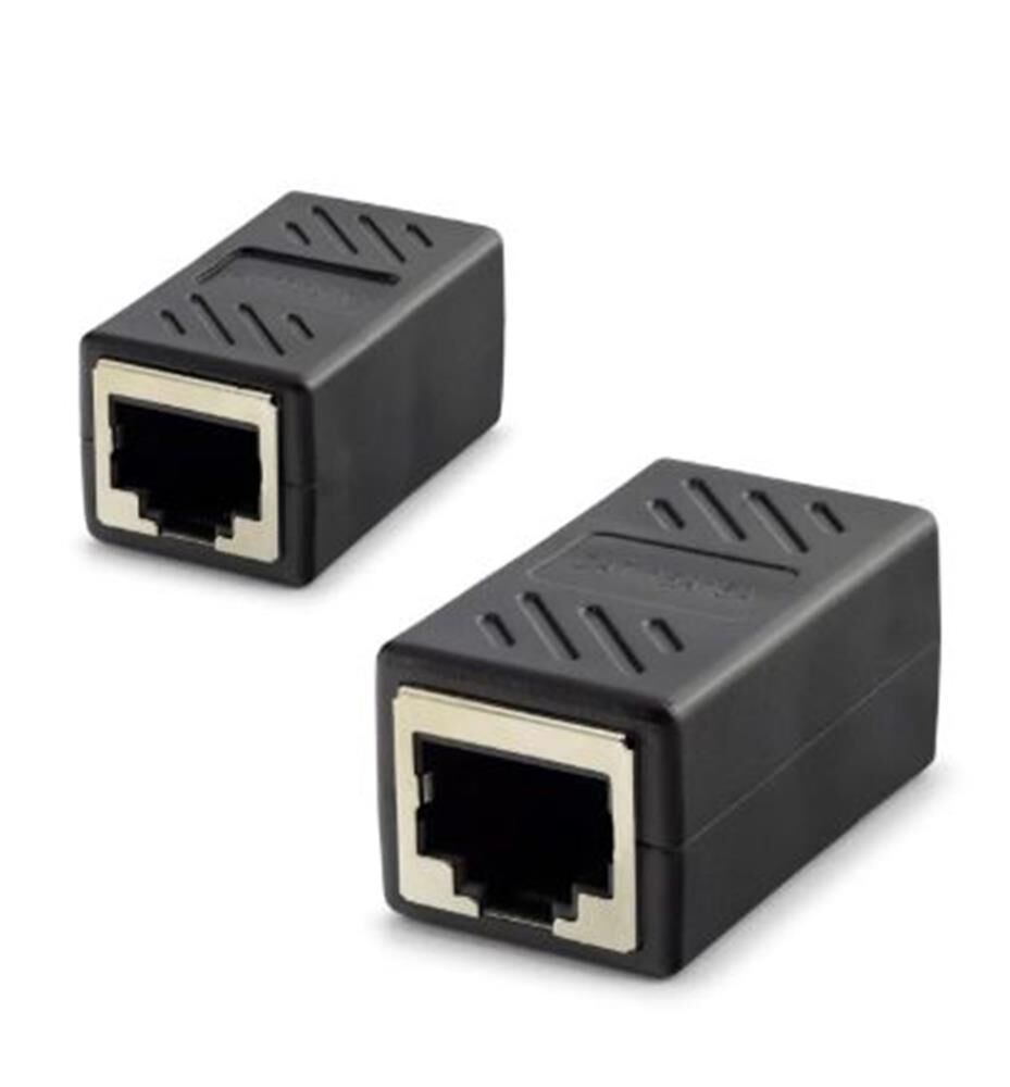 Hadron HDX5066 RJ45 Dişi - Dişi Ethernet Kablosu Uzatma Konnektörü - Siyah