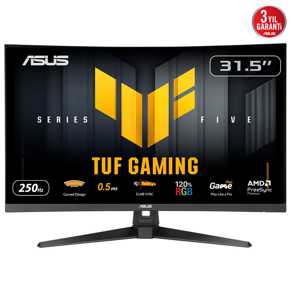 Asus 31.5'' TUF Gaming VG32VQM5B MM Monitör 0.5ms Siyah