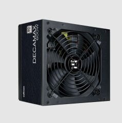 Zalman DecaMax 600W ZM600‑LX3 600 Watt 80PLUS Standard Aktif PFC 120 mm HDB Fan ATX 12V v2.31 Tek Ray +12V Single‑Rail 600W PSU