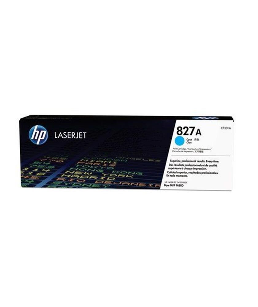 HP 827A Cyan (Mavi) Orijinal LaserJet Toner Kartuşu - CF301A Color LaserJet Enterprise M880 Serisi 32.000 Sayfa