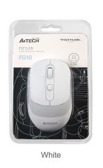 A4 Tech FG10 Beyaz Nano Kablosuz Optik 2000 DPI Mouse