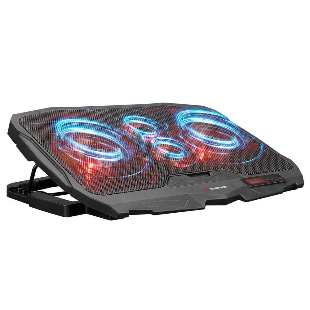Addison Rampage AD-RC4 COLDBREEZE Kırmızı LED Işıklı 15''-17'' Notebook Soğutucu Stand