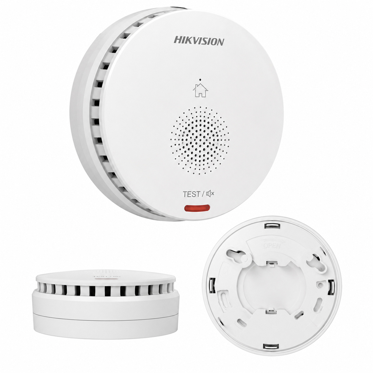 Hikvision HF-S3E-R8 Kablosuz Bağımsız Yangın Algılama Duman Dedektörü Buzzerli
