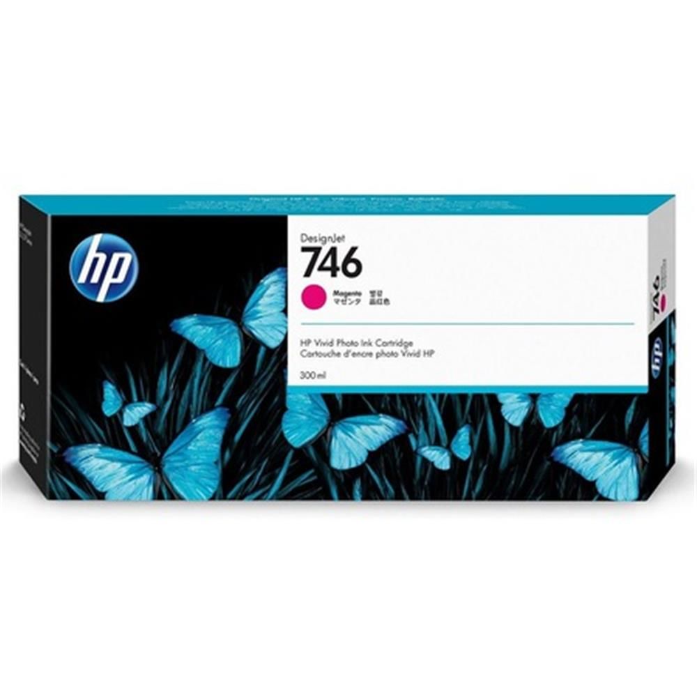 HP 746 300-ml Magenta (Macenta) DesignJet Plotter Mürekkep Kartuşu (P2V78A) - Z6 ve Z9+ Serisi Uyumlu