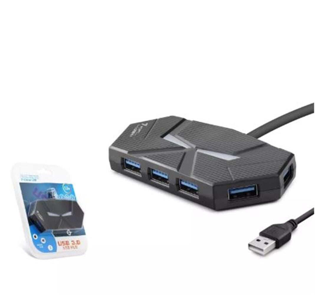 Hadron HDX7038 USB 3.0 Hub, 7 Portlu, 1.2m Kablo, Siyah