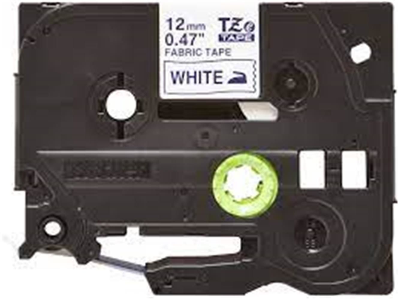 Brother TZe-FA3 P-Touch Tekstil Ütü Bandı Beyaz Üzeri Mavi