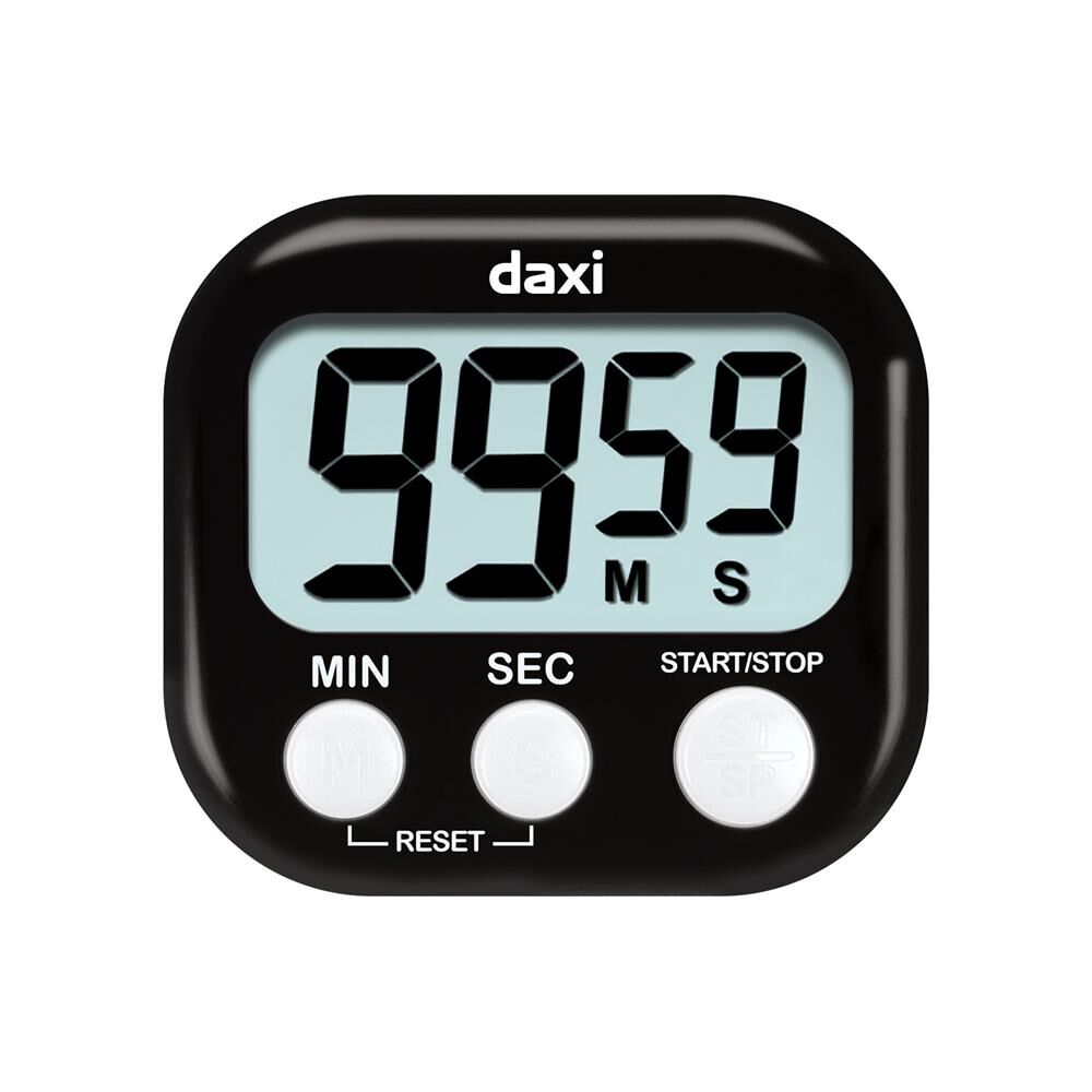 Daxi TX-100 Siyah Dijital LCD Kronometre 1/100 Sn Hassasiyet