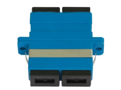 HCS DataLight SC Dupleks Plastik Adaptör Mavi Single Mode (SM) Fiber Optik Adaptör