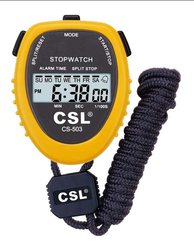 CSL CG-503 Sarı Dijital Sporcu Kronometresi