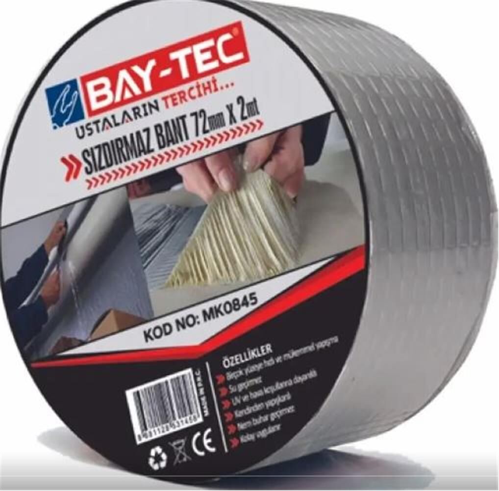 Bay-tec Sızdırmazlık Bandı 72 Mm X 2 Mt Mk-0845