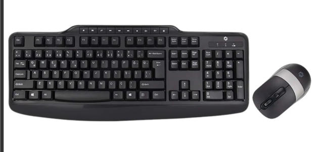 Frisby FK-4880QU Kablosuz Q-Türkçe Multimedya Klavye & Optik Mouse Set