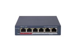 Hikvision DS-3E1106P-EI/M Smart Managed 4 Port 10/100 Mbps PoE + 2 Port 10/100 Mbps RJ45 Switch (45W)