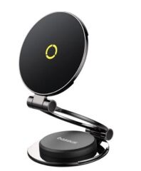 Baseus MagPro Series II MagSafe Uyumlu Manyetik Araç İçi Telefon Tutacağı (Havalandırma Tipi) - Siyah