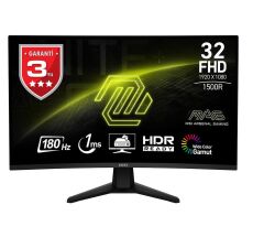 MSI 31.5'' MAG 32C6 180Hz 1ms Full HD Adaptive Sync VA Kavisli Gaming Monitör