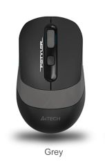 A4 Tech FG10S Silent Gri Nano Kablosuz Optik 2000 DPI Mouse (Sessiz)