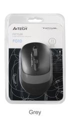 A4 Tech FG10S Silent Gri Nano Kablosuz Optik 2000 DPI Mouse (Sessiz)